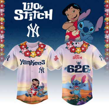 New York Yankees x Lilo & Stitch Special Edition Jersey 202