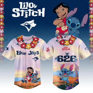 Toronto Blue Jays x Lilo & Stitch Special Edition Jersey 2025