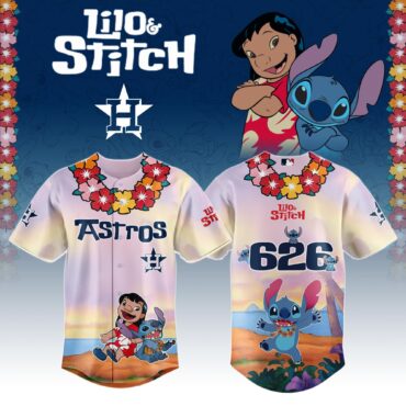 Houston Astros x Lilo & Stitch Special Edition Jersey 2025