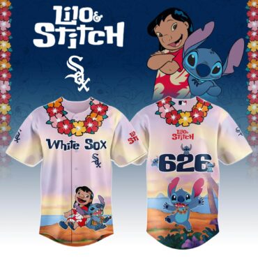 Chicago White Sox x Lilo & Stitch Special Edition Jersey 2025