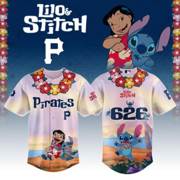 Pittsburgh Pirates x Lilo & Stitch Special Edition Jersey 2025
