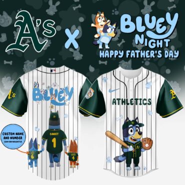 Oakland Athletics Happy Father’s Day Limited Edition Jersey 2025
