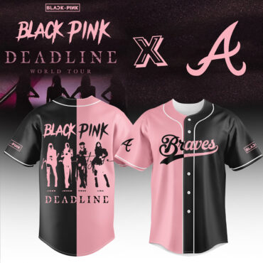Atlanta Braves MLB x BLACKPINK Baseball Jersey