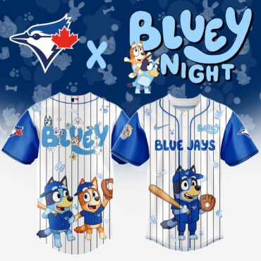 Toronto Blue Jays MLB x Bluey And Bingo Special Edition Jersey 2025