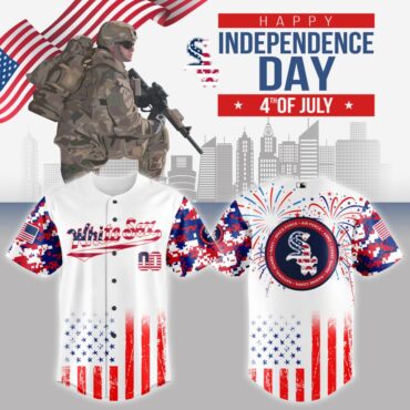 Premium MLB Chicago White Sox Special The 4th Of July Military Baseball Jersey