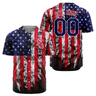MLB Chicago White Sox Special Independence Day 4th Of July Design
