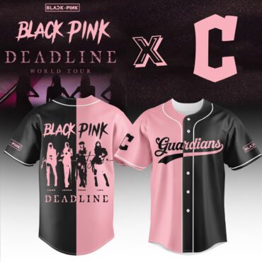 Cleveland Guardians MLB x BLACKPINK Baseball Jersey