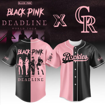 Colorado Rockies MLB x BLACKPINK Baseball Jersey