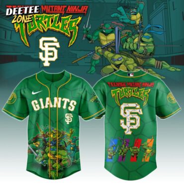 Premium MLB San Francisco Giants X Teenage Mutant Ninja Turtles Baseball Jersey