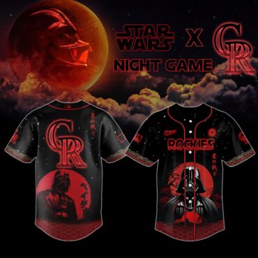Premium MLB Colorado Rockies X Star Wars Baseball Jersey