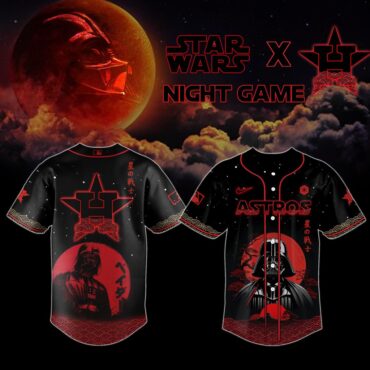Premium MLB Houston Astros X Star Wars Baseball Jersey