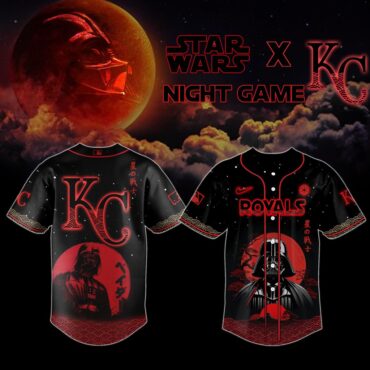 Premium MLB Kansas City Royals X Star Wars Baseball Jersey