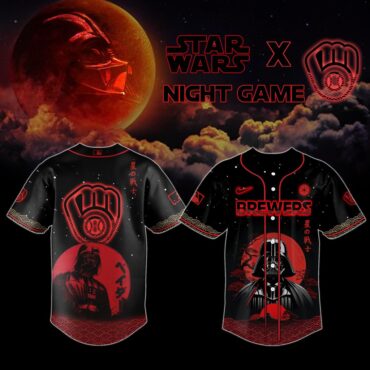 Premium MLB Milwaukee Brewers X Star Wars Baseball Jersey