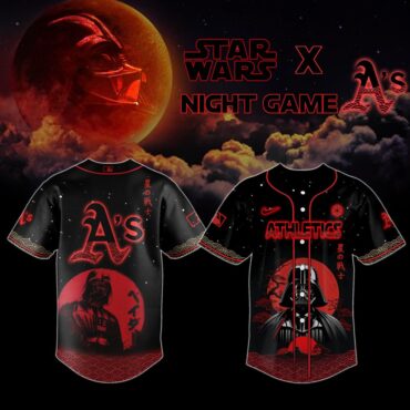 Premium MLB Oakland Athletics X Star Wars Baseball Jersey