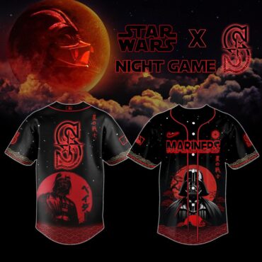 Premium MLB Seattle Mariners X Star Wars Baseball Jersey