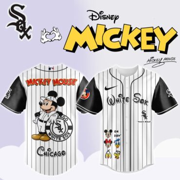 Premium MLB Chicago White Sox X Mickey Mouse And Friends Baseball Jersey