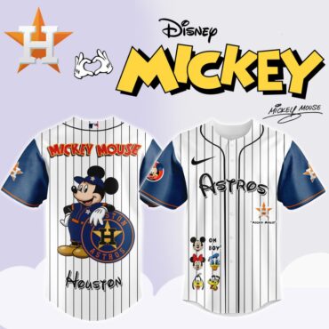 Premium MLB Houston Astros X Mickey Mouse And Friends Baseball Jersey