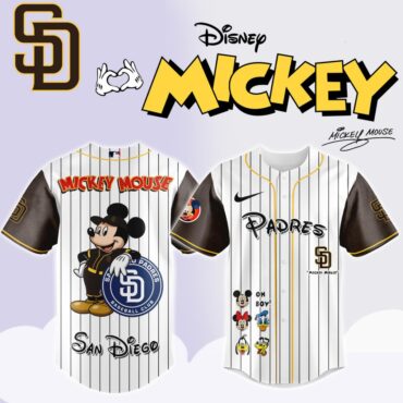 Premium MLB San Diego Padres X Mickey Mouse And Friends Baseball Jersey