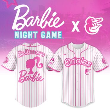 Premium MLB Baltimore Orioles X Barbie Baseball Jersey