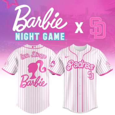 Premium MLB San Diego Padres X Barbie Baseball Jersey