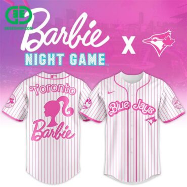 Premium MLB Toronto Blue Jays X Barbie Baseball Jersey
