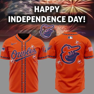Premium MLB Baltimore Orioles Happy Independence Day Baseball Jersey