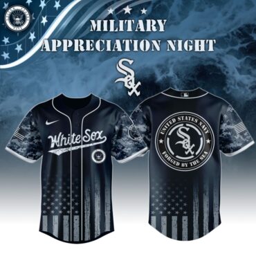 Premium MLB Chicago White Sox Navy Military Appreciation Baseball Jersey