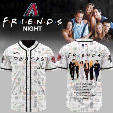 Premium MLB Arizona Diamondbacks X Friends Baseball Jersey