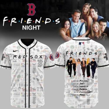 Premium MLB Boston Red Sox X Friends Baseball Jersey