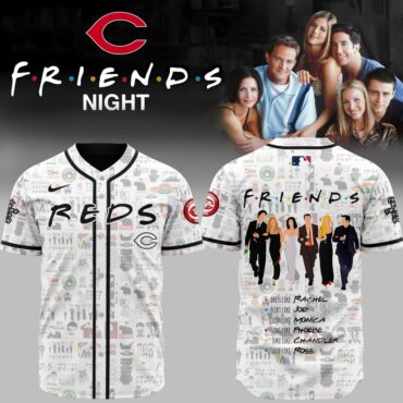 Premium MLB Cincinnati Reds X Friends Baseball Jersey