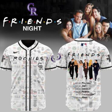 Premium MLB Colorado Rockies X Friends Baseball Jersey