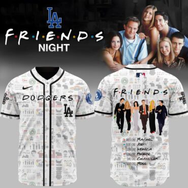 Premium MLB Los Angeles Dodgers X Friends Baseball Jersey