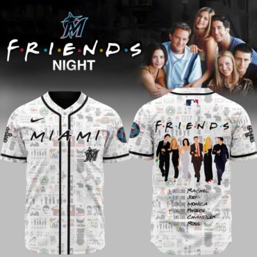 Premium MLB Miami Marlins X Friends Baseball Jersey