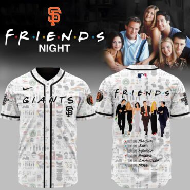 Premium MLB San Francisco Giants X Friends Baseball Jersey