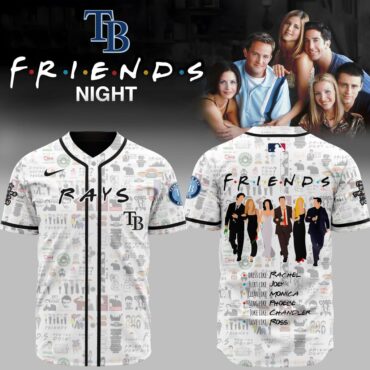Premium MLB Tampa Bay Rays X Friends Baseball Jersey