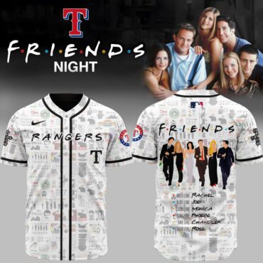 Premium MLB Texas Rangers X Friends Baseball Jersey