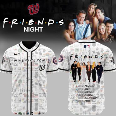 Premium MLB Washington Nationals X Friends Baseball Jersey