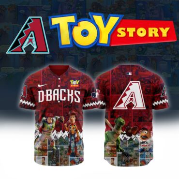 Premium MLB Arizona Diamondbacks X Toy Story Baseball Jersey