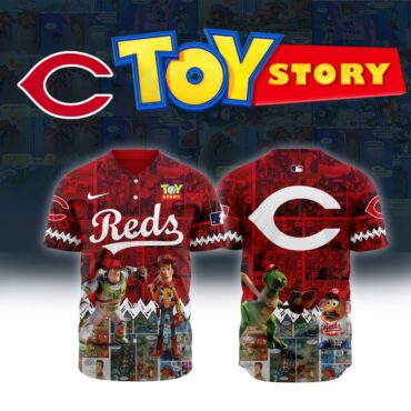 Premium MLB Cincinnati Reds X Toy Story Baseball Jersey