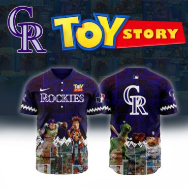 Premium MLB Colorado Rockies X Toy Story Baseball Jersey