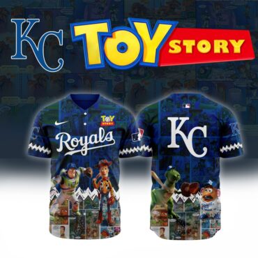 Premium MLB Kansas City Royals X Toy Story Baseball Jersey