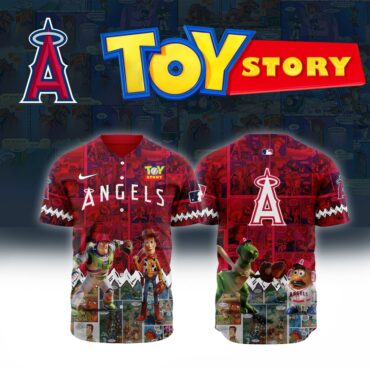Premium MLB Los Angeles Angels X Toy Story Baseball Jersey