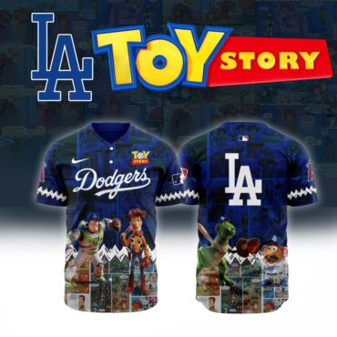 Premium MLB Los Angeles Dodgers X Toy Story Baseball Jersey