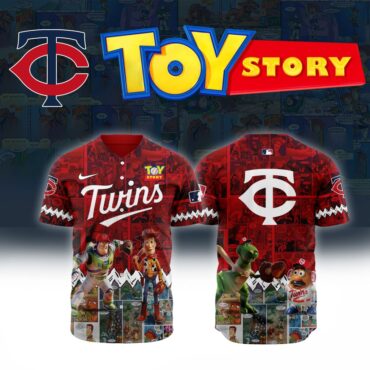 Premium MLB Minnesota Twins X Toy Story Baseball Jersey