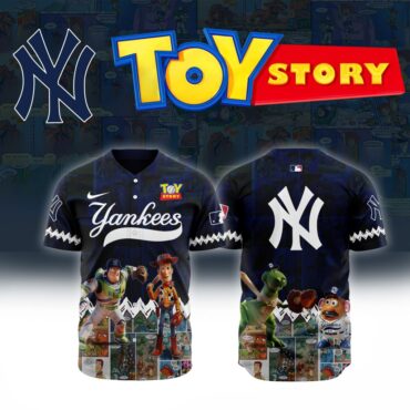 Premium MLB New York Yankees X Toy Story Baseball Jersey