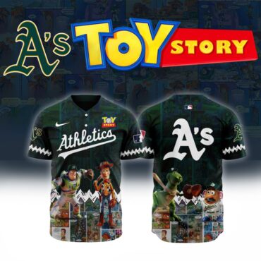 Premium MLB Oakland Athletics X Toy Story Baseball Jersey