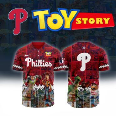 Premium MLB Philadelphia Phillies X Toy Story Baseball Jersey