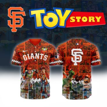 Premium MLB San Francisco Giants X Toy Story Baseball Jersey