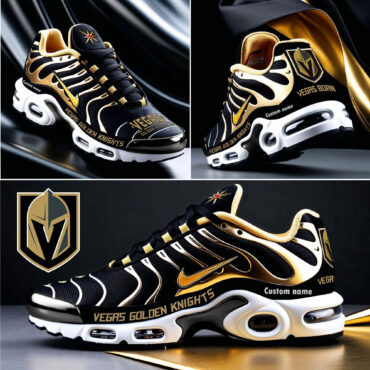 Vegas Golden Knights Premium Air Max Plus Shoes Custom Name