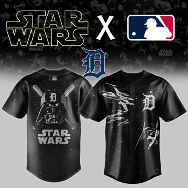 Detroit Tigers x Star wars Baseball Jersey